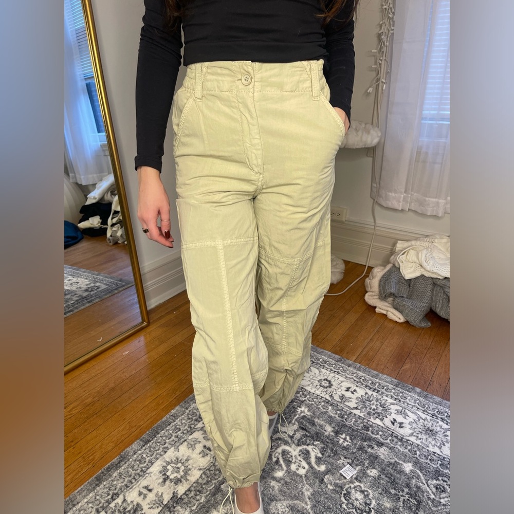ASOS cargo pants sage green